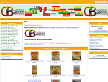 Tablet Screenshot of distribuidorabarros.com